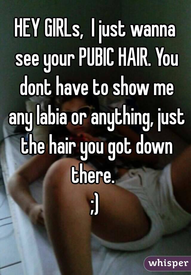 Hair pubic show your 10 Celebrities