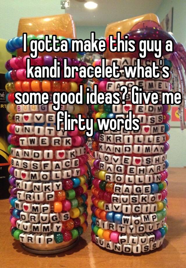 kandi bracelet patterns