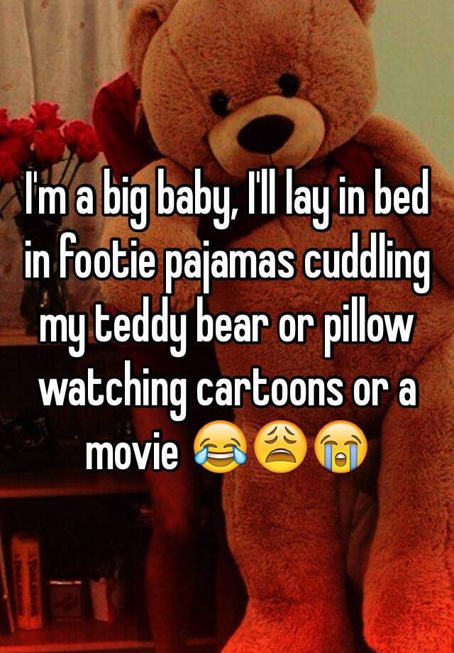 teddy bear footie pajamas