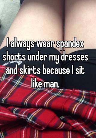 spandex shorts for under dresses
