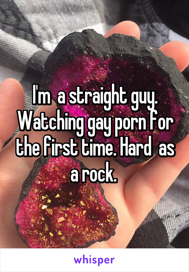 Porn Straight Captions - I'm a straight guy. Watching gay porn for the first time ...