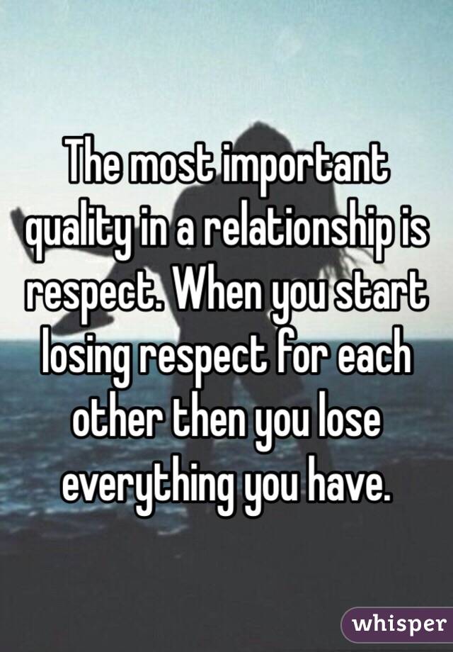 Respect signs of relationship lack of in 10 Signs