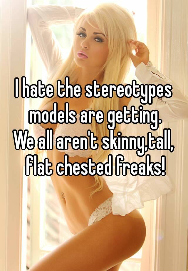 Flat Chested Models Pictures