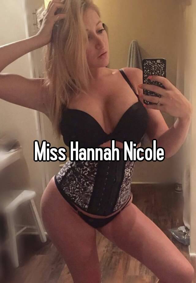 Hannah nicole miss Winners of