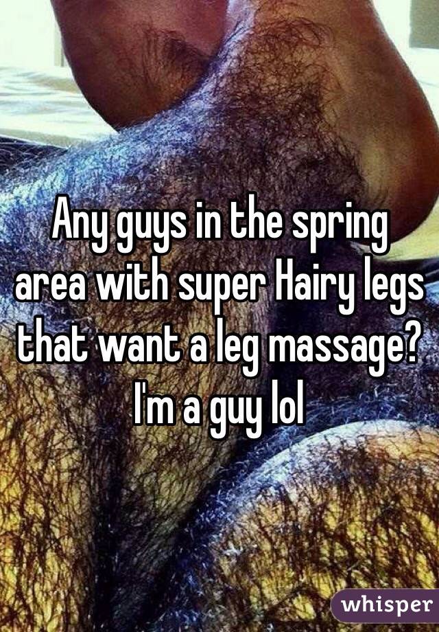 Hairy Man Massage
