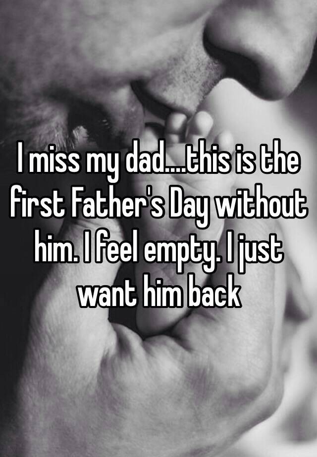 my first father's day without my father