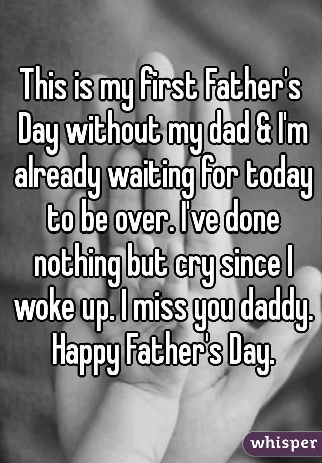 my first father's day without my father