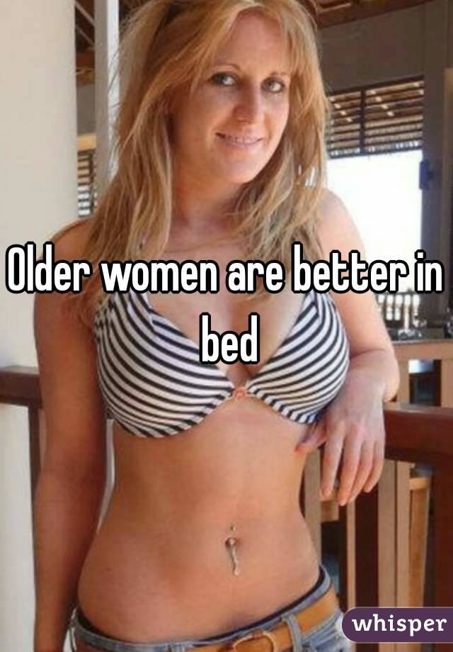 Older Women Are Better In Bed