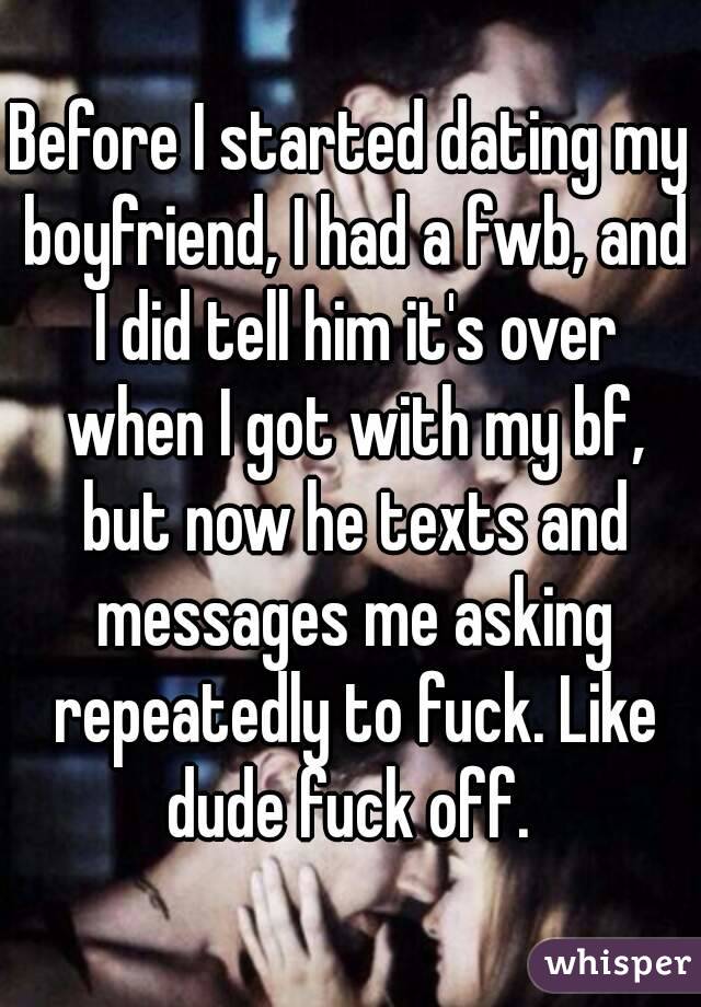 Fwb text messages