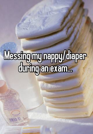 Women Messing Diaper