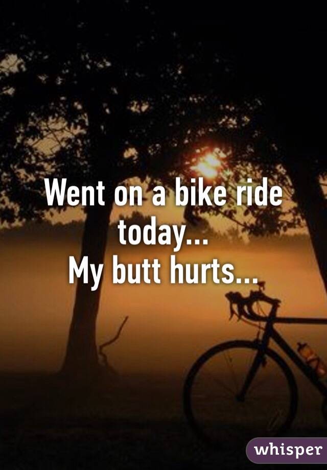 bike ride today
