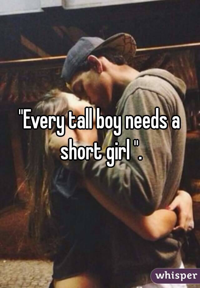 Tall girl short boy stories