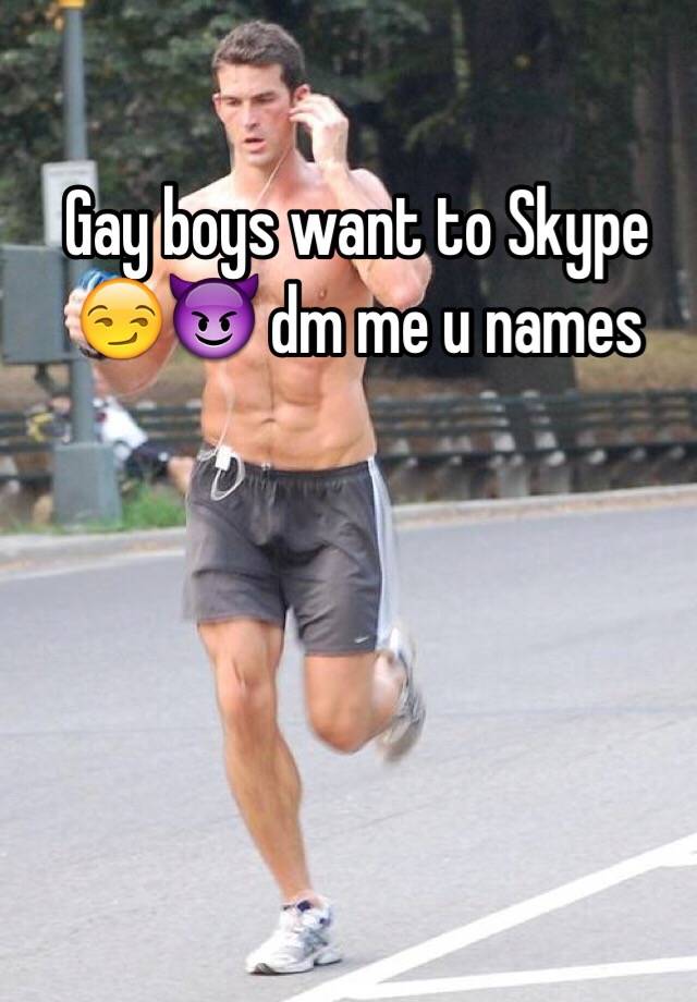 Gay skype user