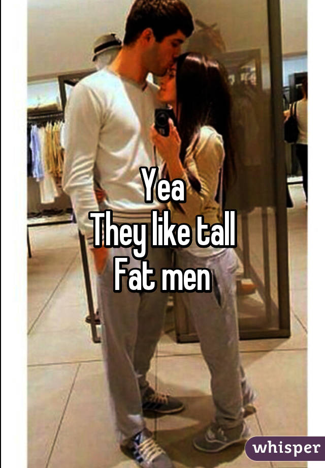 Tall and fat man