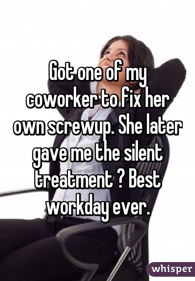 coworker gets preferential treatment