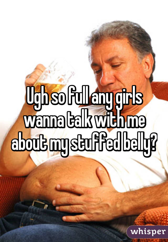 Stuffed belly girl