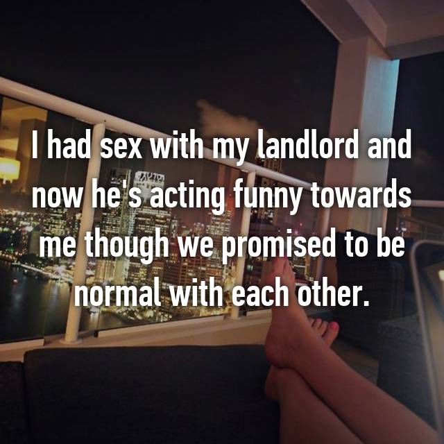 13 Omg Stories From Tenants Who Got It On With Their Landlord