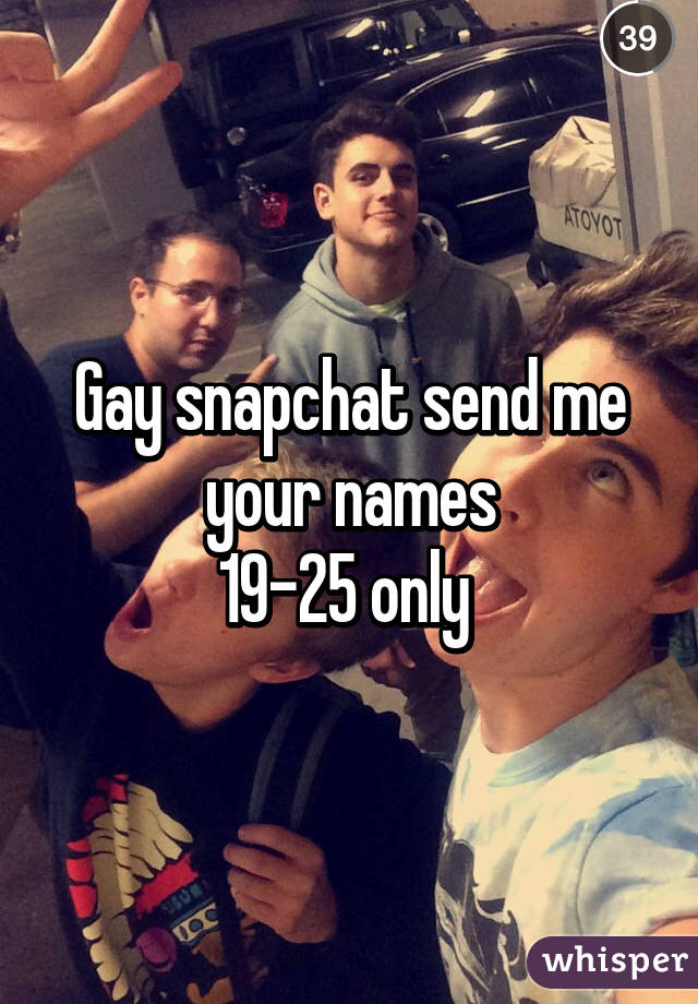 gay snapchat pics