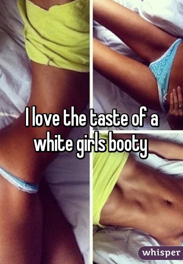 White girl booty