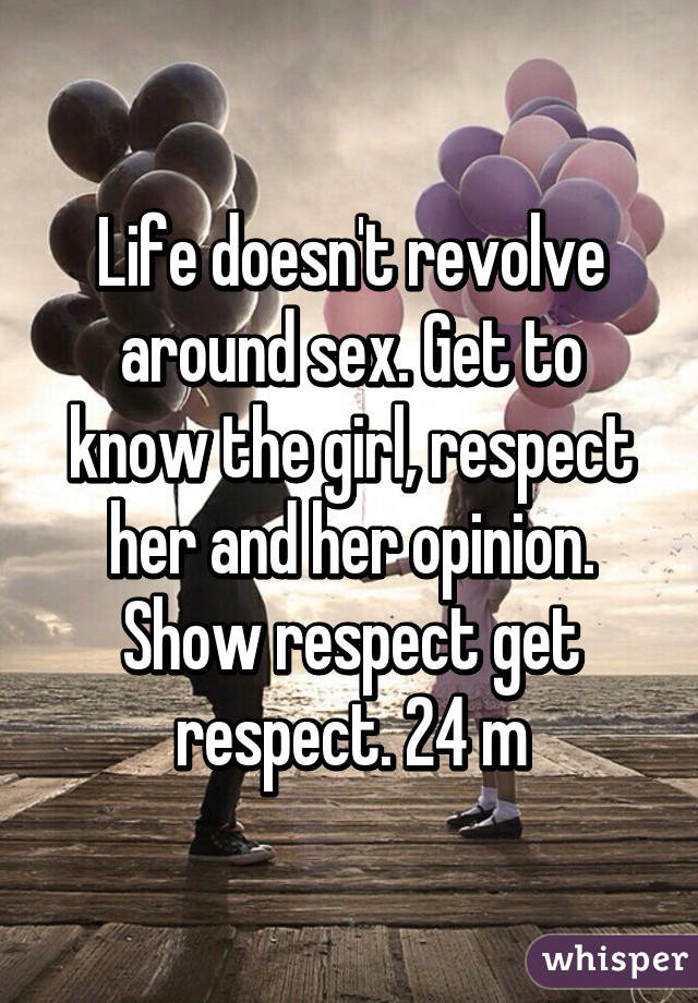 show respect to get respect