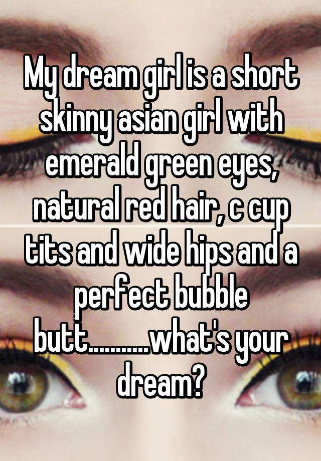 Asian girl bubble butt