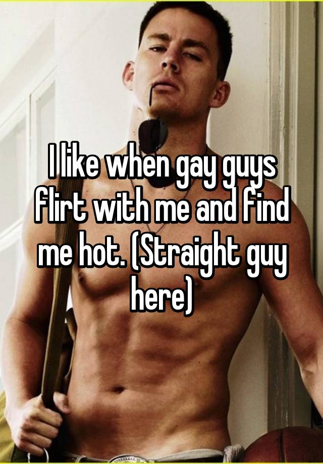 Hot straight guys
