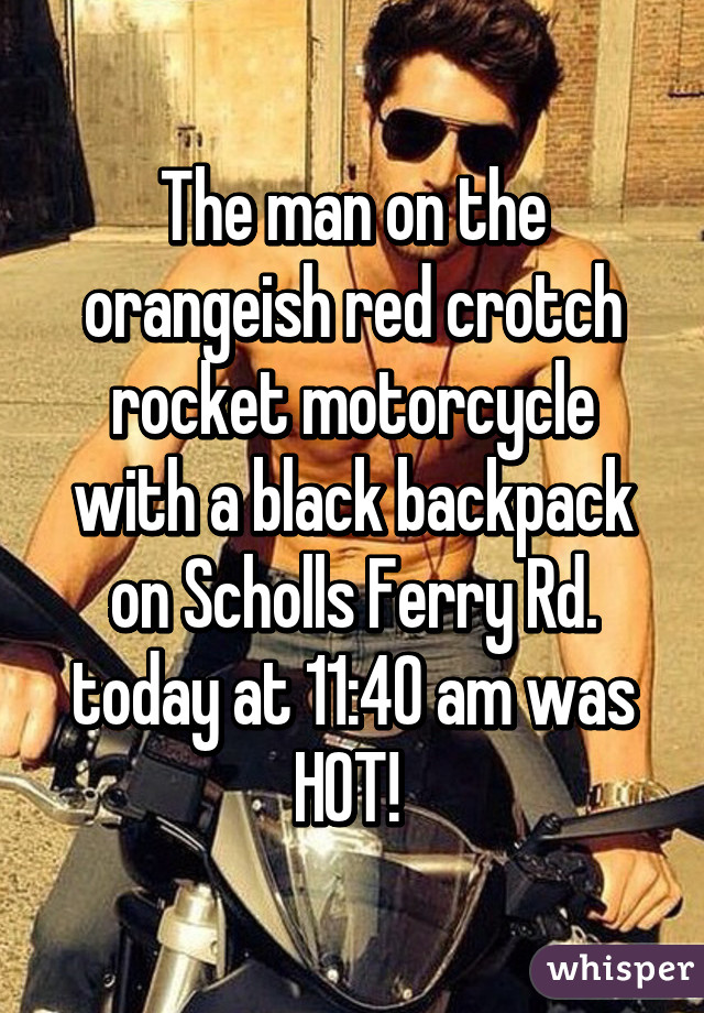 crotch rocket backpack