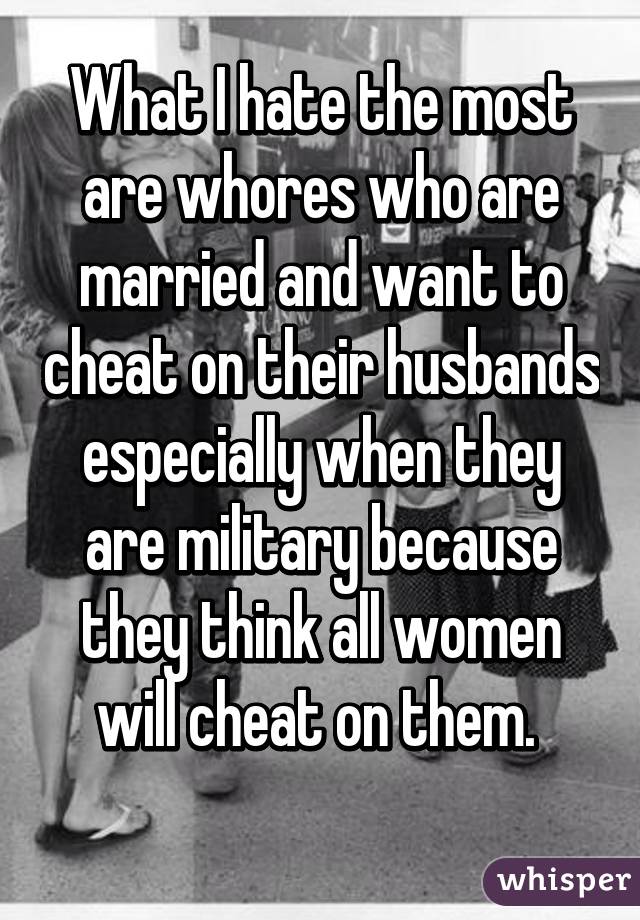 Women why whores all are Why do