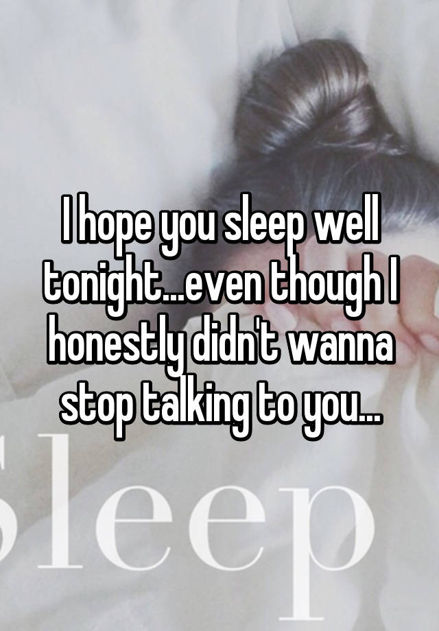 What To Say When Someone Says Hope You Slept Well