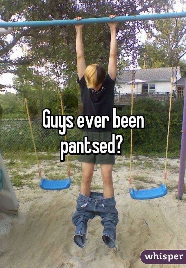 Boys Pantsed