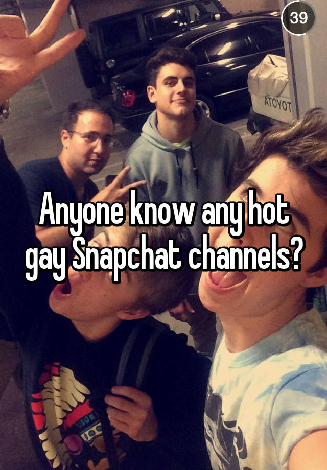 hot gay snapchat accounts