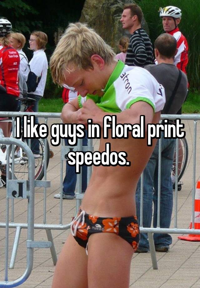 floral speedos