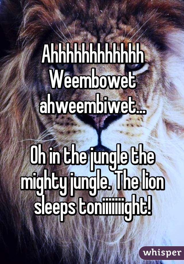In The Jungle The Mighty Jungle Meme