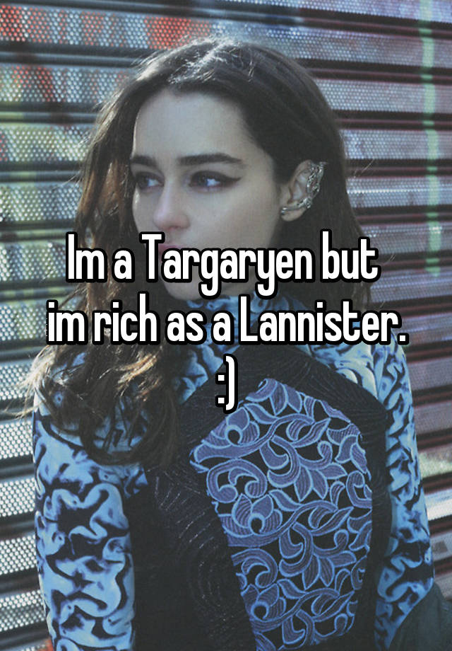 rich as a lannister