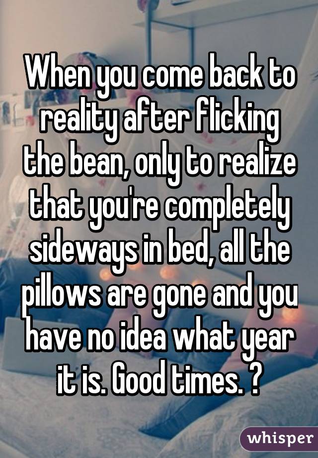flick my bean meaning