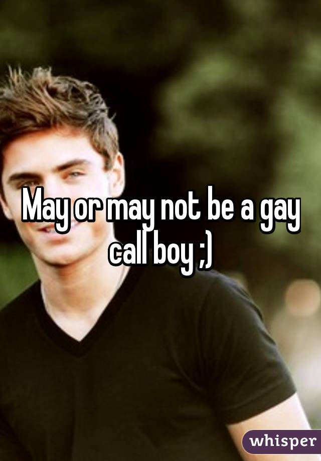 Boy gay call Boys On