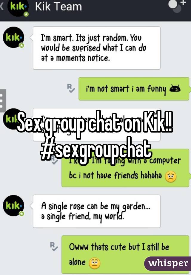 Kik sex chat Kik Usernames