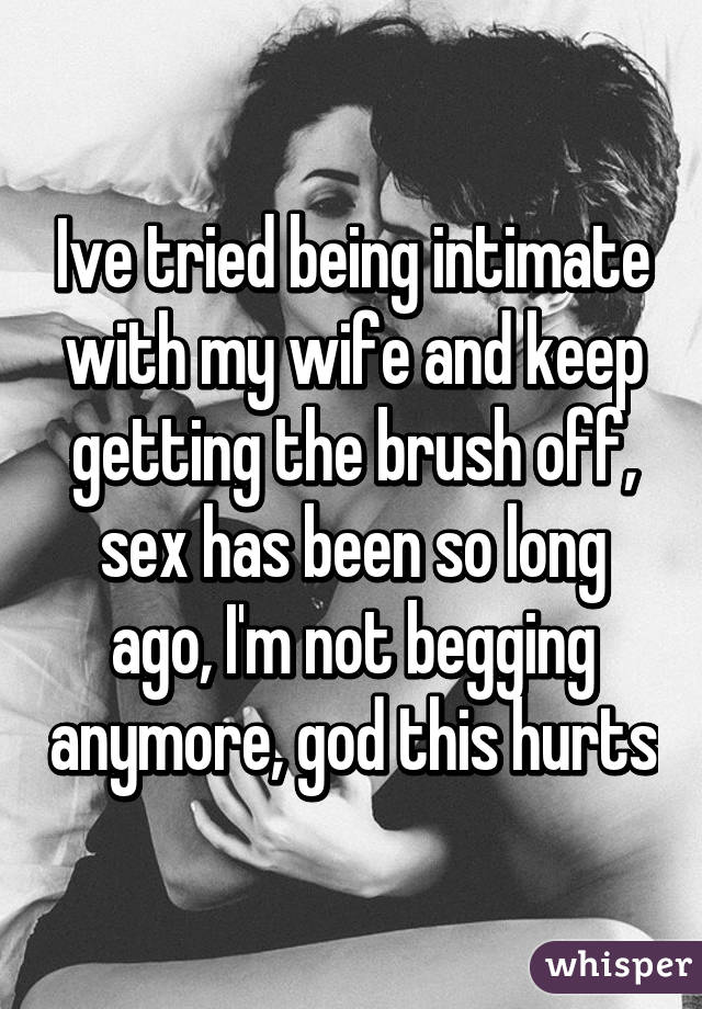 Not anymore wife intimate Wife Does