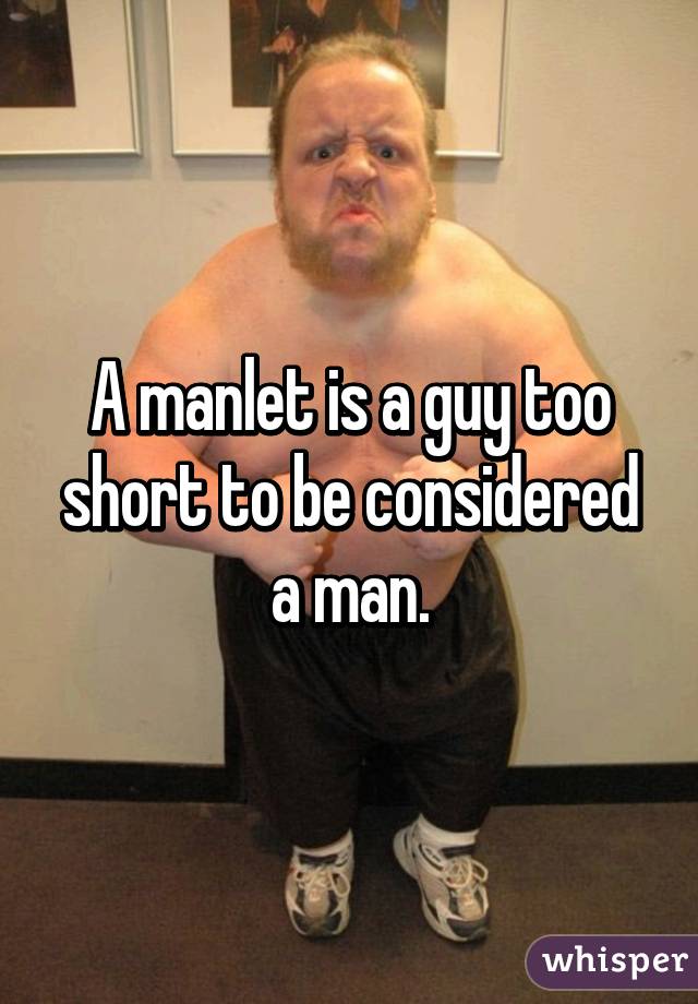 What is considered short for a man