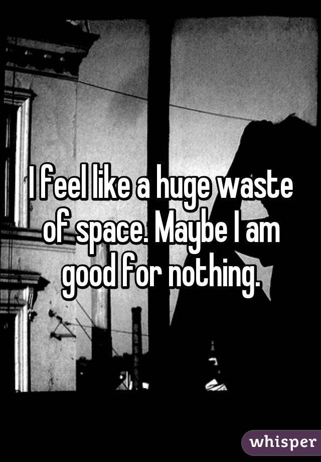 i-feel-like-a-huge-waste-of-space-maybe-i-am-good-for-nothing