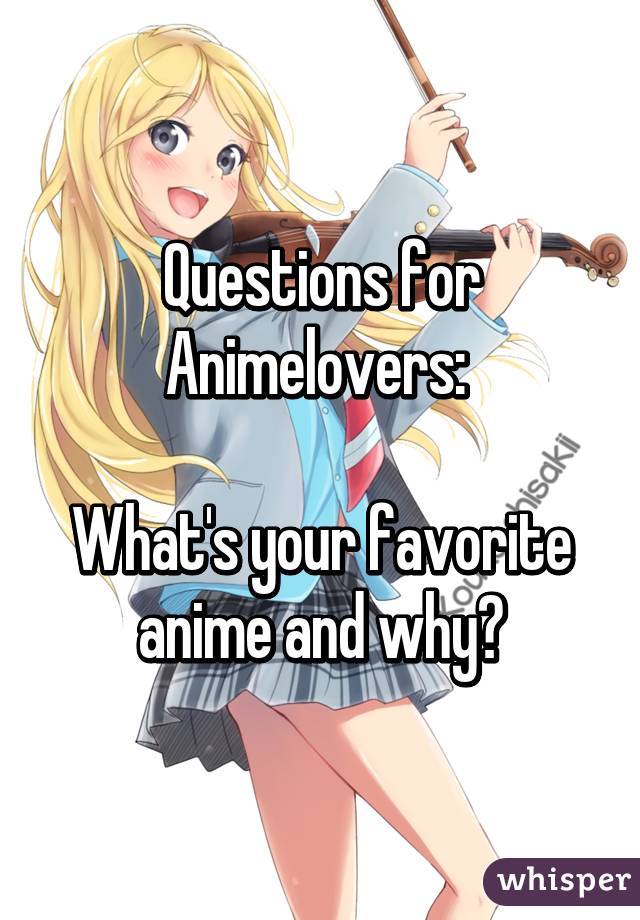 Anime Questions : This Anime Asks Some Deep Questions By Puzzlemaster