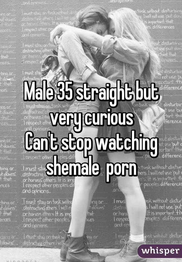Straight Guy And Shemale Captioned - Male 35 straight but very curious Can't stop watching ...