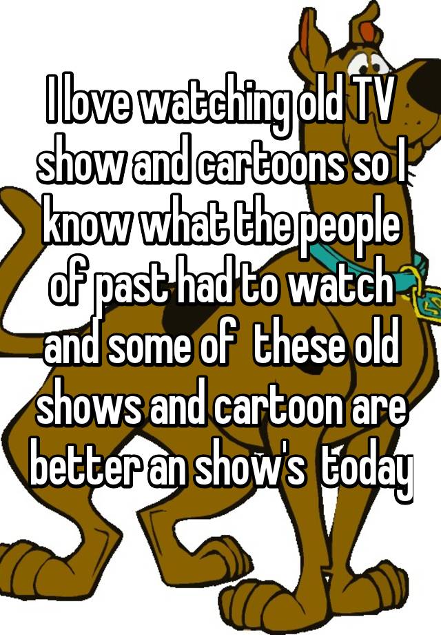watch old cartoons