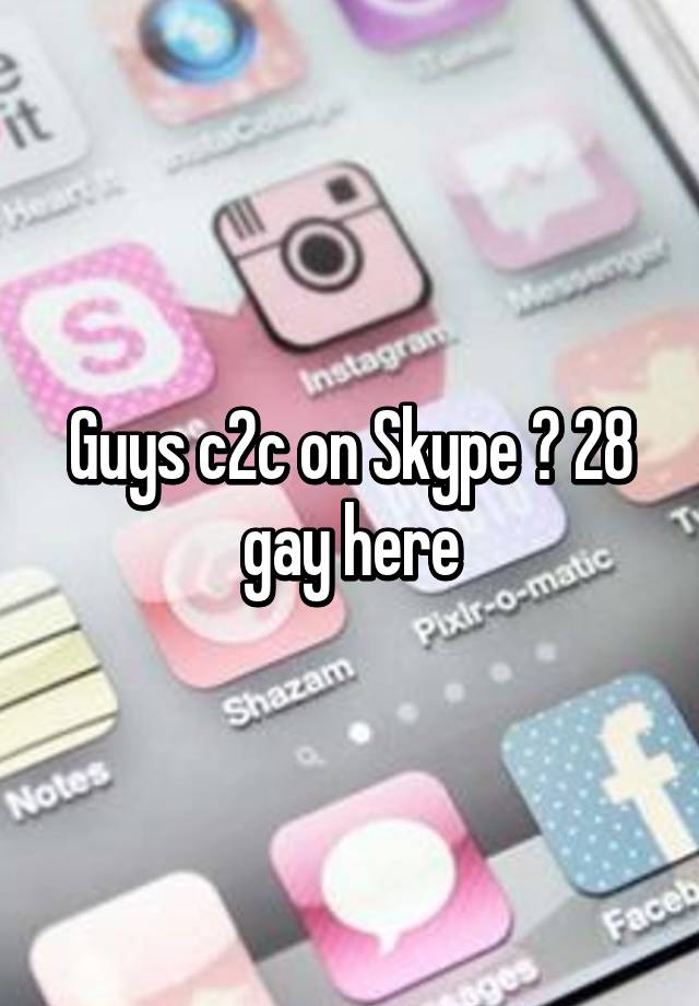 c2c gay skype