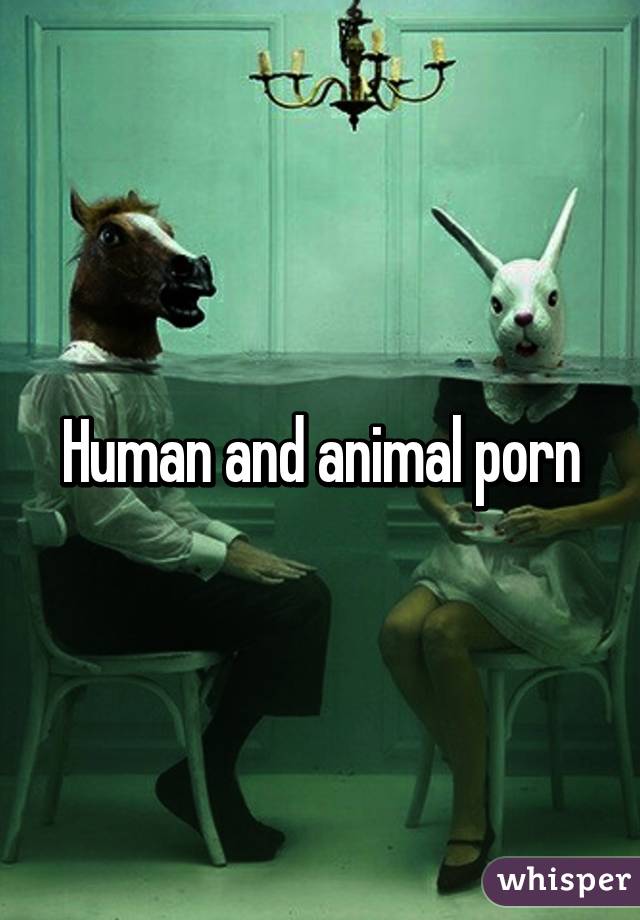 Animal Toon Porn - Human and animal porn