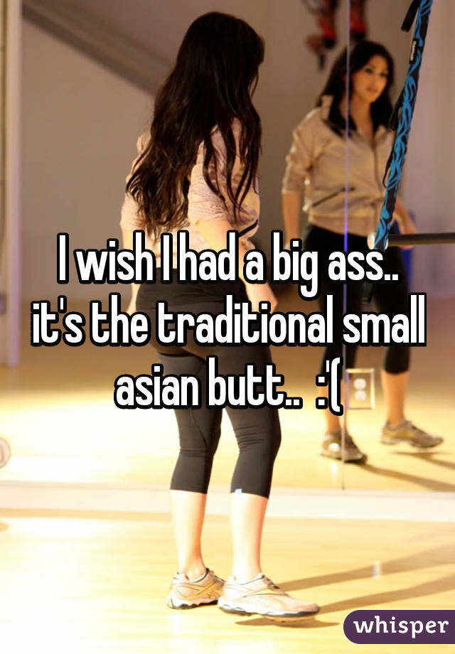 Asian fat ass