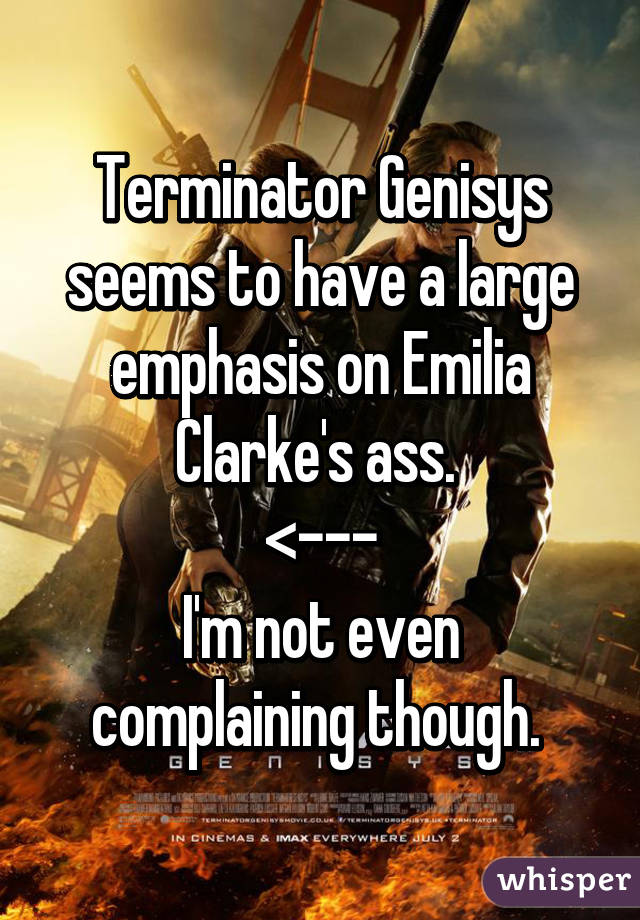 Emilia clarke ass