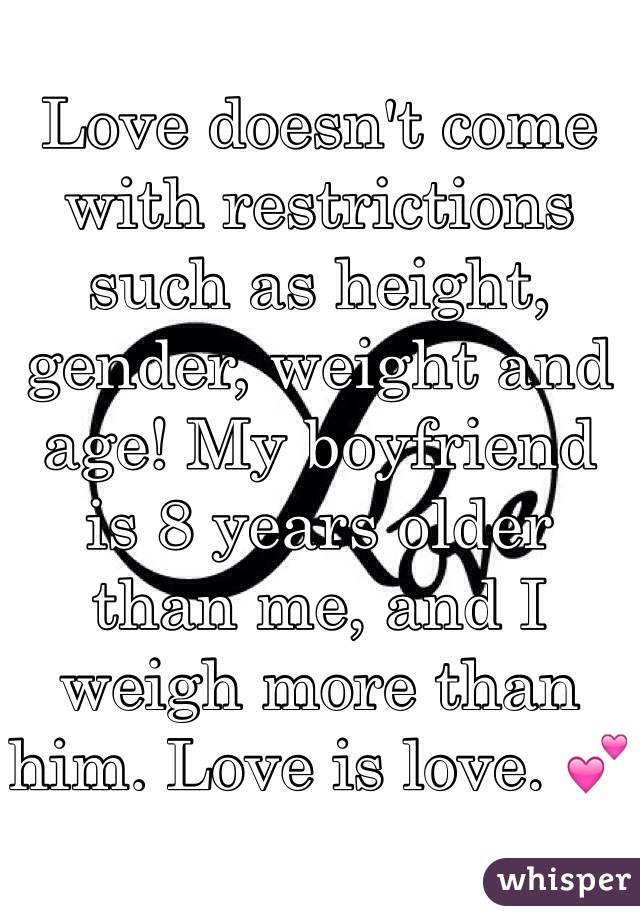 Love Doesn T Come With Restrictions Such As Height Gender