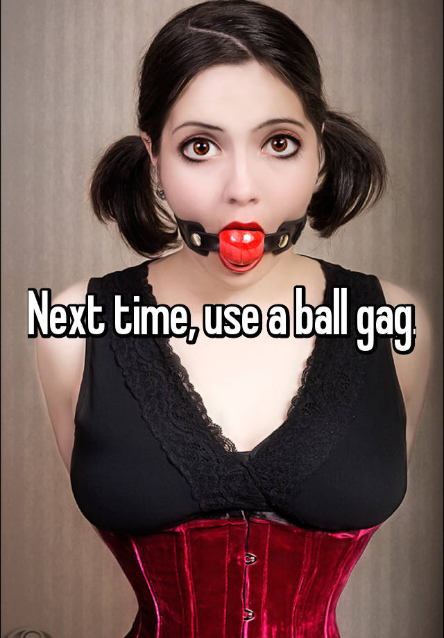 ball gag women