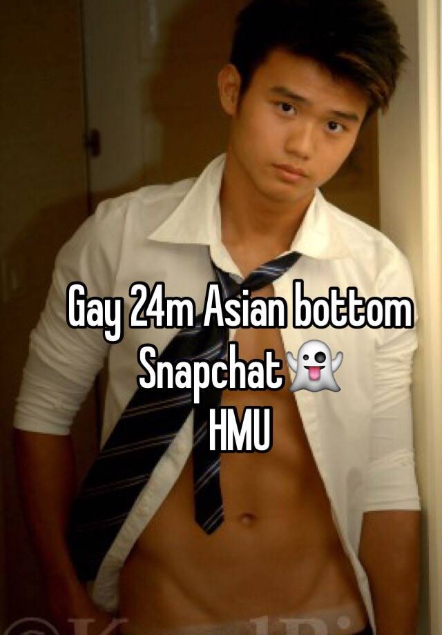 Gay asian bottom